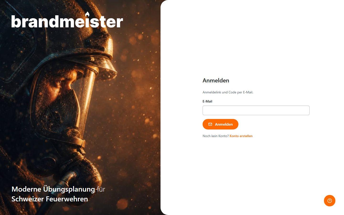 Login von brandmeister